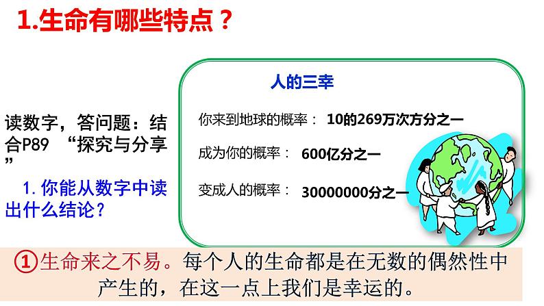 2023-2024学年部编版道德与法治七年级上册8.1 生命可以永恒吗 课件第6页