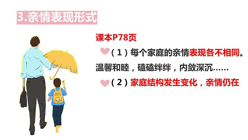 2023-2024学年部编版道德与法治七年级上册 7.2 爱在家人间 课件第8页