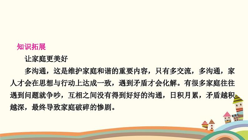 部编版道德与法治七年级上册第七课　亲情之爱第三课时　让家更美好 课件03