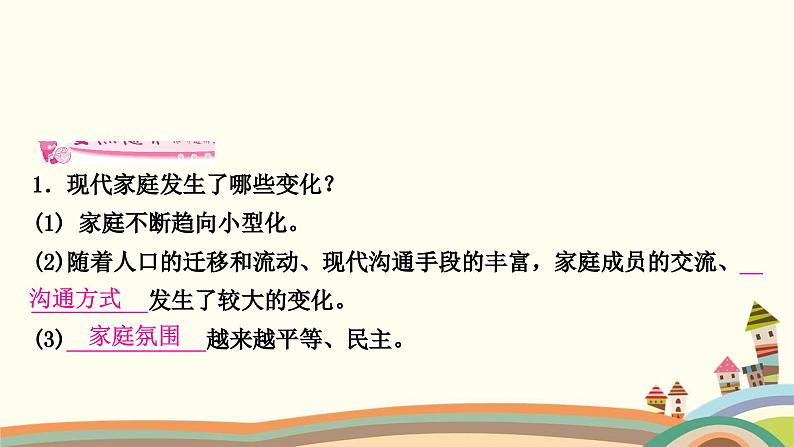 部编版道德与法治七年级上册第七课　亲情之爱第三课时　让家更美好 课件05