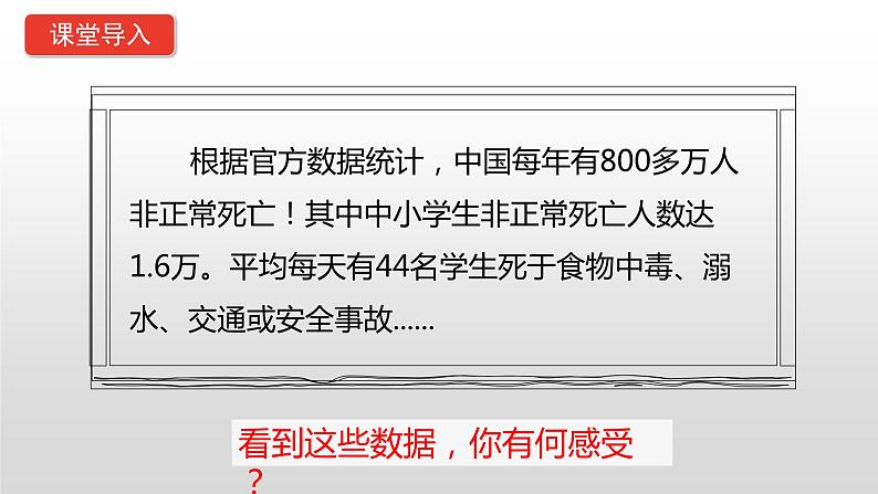 9.1 守护生命  同步课件-2023-2024学年七年级上册道德与法治 （部编版）第2页