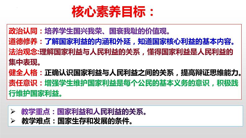 8.1 国家好 大家才会好 同步课件  2023-2024学年八年级道德与法治上册 （部编版） (2)第7页