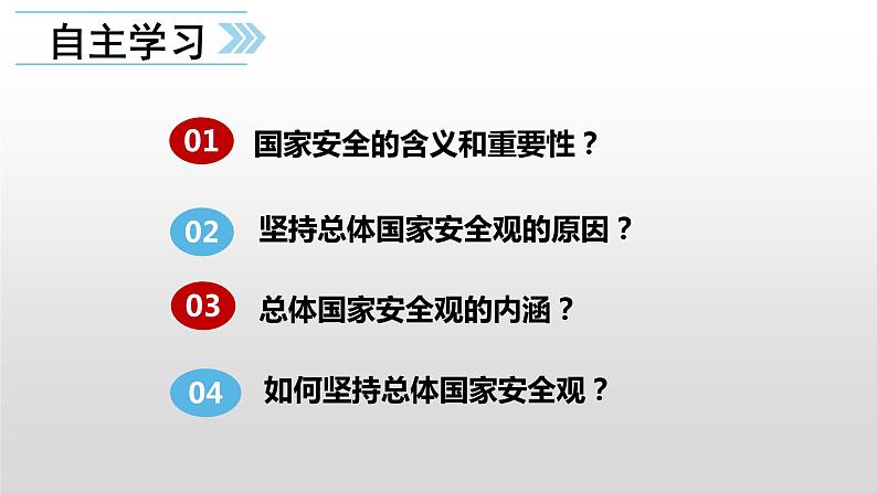 9.1+认识总体国家安全观 同步课件  2023-2024学年八年级道德与法治上册 （部编版）第4页