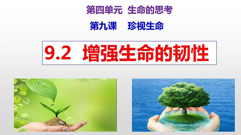 9.2 增强生命的韧性 课件 2023-2024上学期 七年级道德与法治 统编版 (4)01