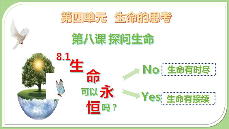 8.1 生命可以永恒吗 课件 2023-2024上学期 七年级道德与法治 统编版第1页