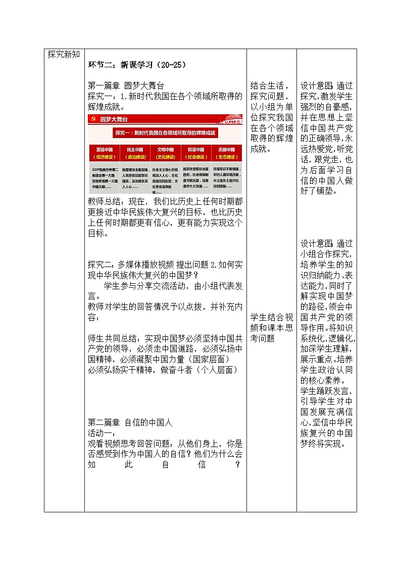 共圆中国梦  教案第3页