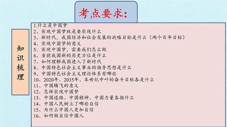 第八课 中国人  中国梦（复习课件）-2023-2024学年九年级道德与法治上学期精品课件+习题（部编版）02