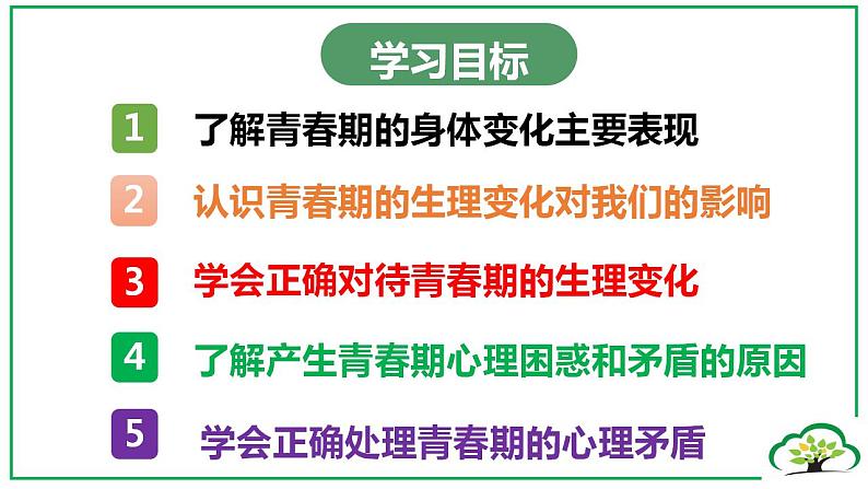 1.1悄悄变化的我  课件 七年级道德与法治下册 （部编版）第5页