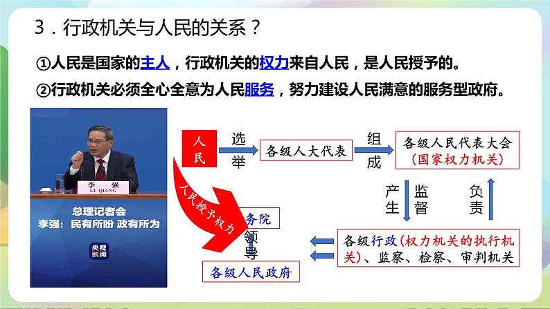 部编版八下道法 《国家行政机关》课件+视频07