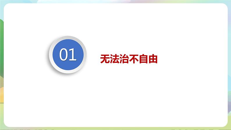 人教部编版道法八年下册 7.1《自由平等的真谛》课件03