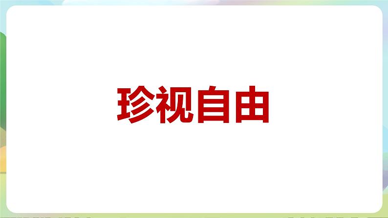 人教部编版道法八年下册 7.2《 自由平等的追求》课件03