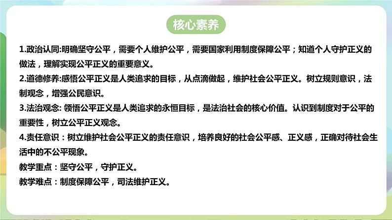人教部编版道法八年下册 8.2《公平正义的守护》课件第4页