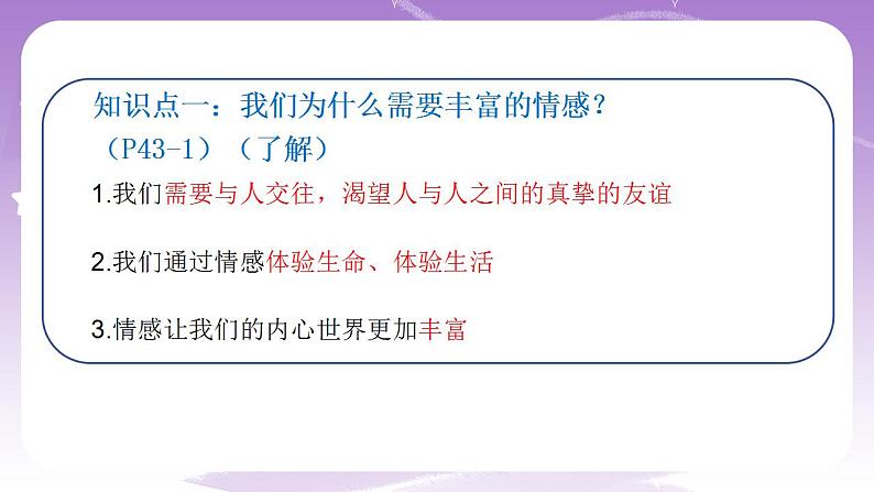 人教部编版道法七年级下册 5.1《 我们的情感世界 》课件内嵌视频第5页