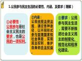 部編版初中道法九年級上冊3.2參與民主生活課件+素材