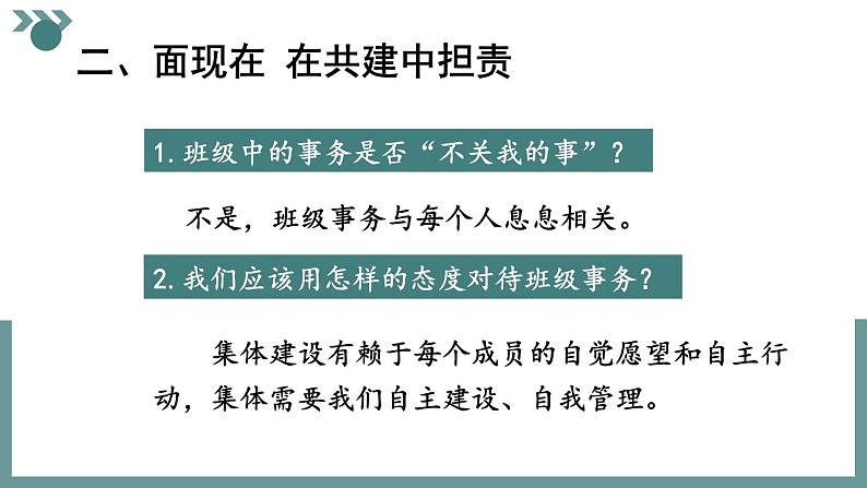 部编版七年级下册道德与法治课件 3.8.2 我与集体共成长第7页