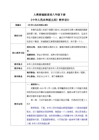 人教部编版八年级下册中华人民共和国主席完整版课件ppt