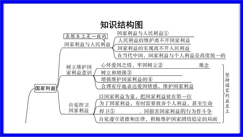 道法中考总复习 第一部分 教材知识精讲 八上 第四单元 维护国家利益 PPT课件第3页