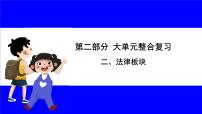 道法中考总复习 第二部分 大单元整合复习 二、法律板块 单元设计7 宪法和法律 PPT课件