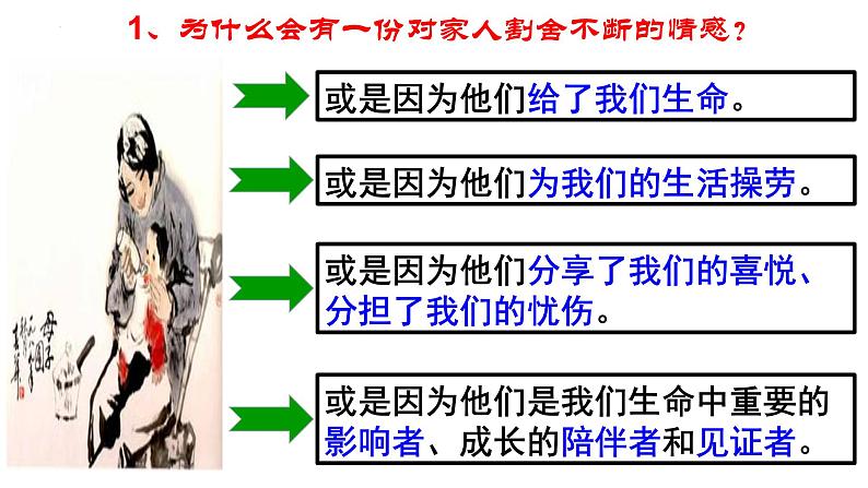 7.2+爱在家人间+课件-2023-2024学年统编版道德与法治七年级上册 (3)第5页