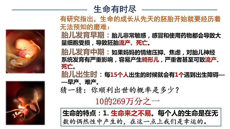 8.1+生命可以永恒吗++课件-2023-2024学年统编版道德与法治七年级上册第5页