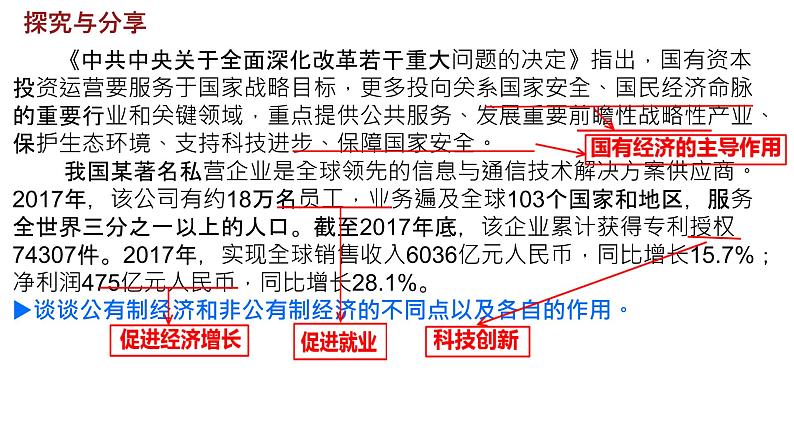 5.3+基本经济制度+课件-2023-2024学年统编版道德与法治八年级下册 (2)第5页