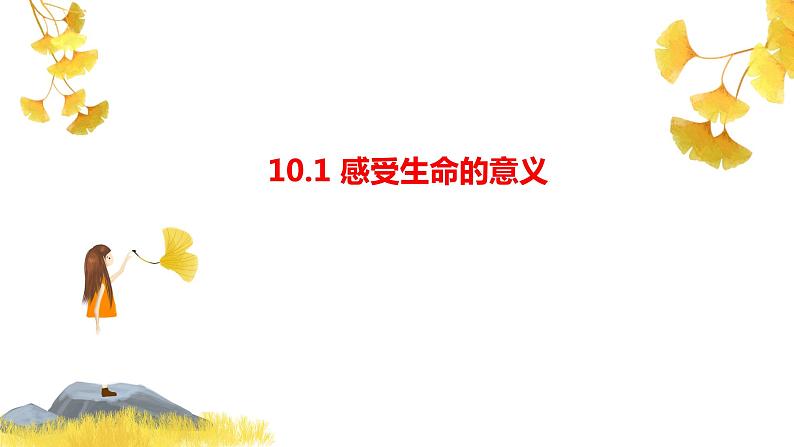 10.1+感受生命的意义+课件-2023-2024学年统编版道德与法治七年级上册01