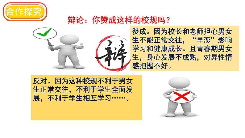 2.2 青春萌动 课件-2023-2024学年统编版道德与法治七年级下册 (1)第8页