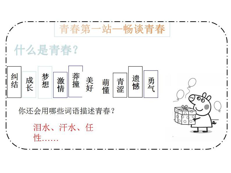 3.1 青春飞扬 课件- 2023-2024学年统编版道德与法治七年级下册第4页