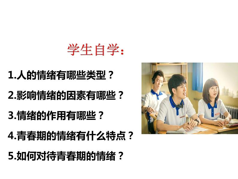 4.1 青春的情绪 课件-2023-2024学年统编版道德与法治七年级下册 (1)第2页