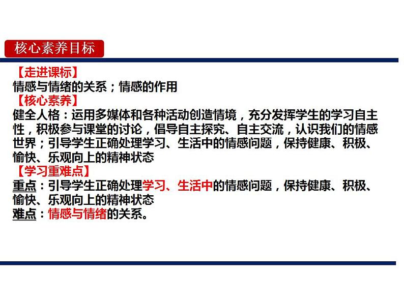 5.1 我们的情感世界 课件-2023-2024学年统编版道德与法治七年级下册02