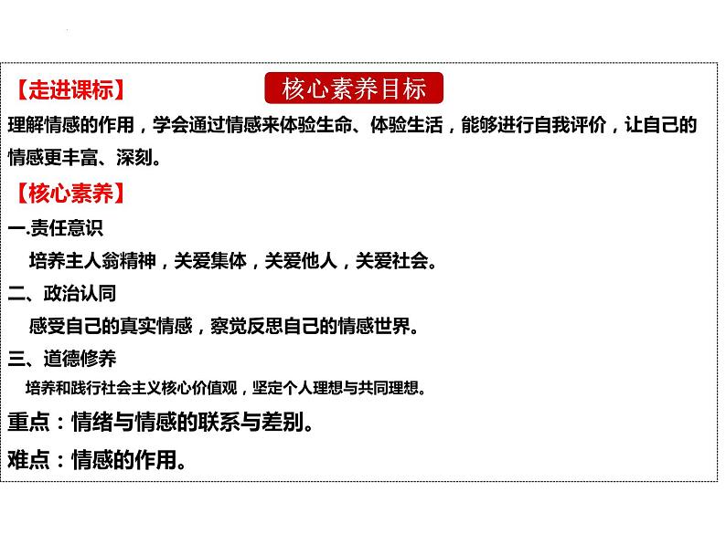 5.1 我们的情感世界 课件-2023-2024学年统编版道德与法治七年级下册第1页