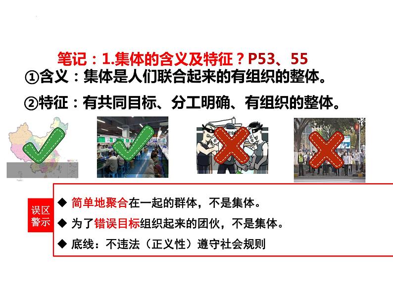 6.1 集体生活邀请我 课件-2023-2024学年统编版道德与法治七年级下册(1)第8页