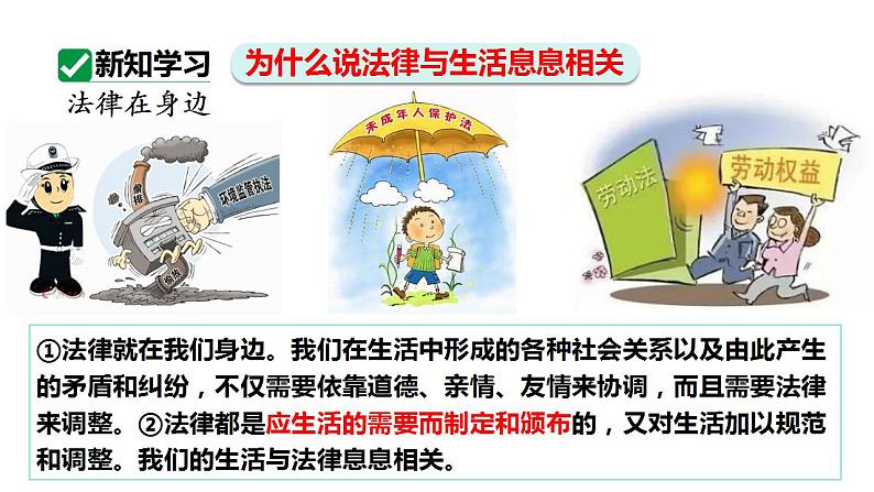 9.1 生活需要法律 课件-2023-2024学年统编版七年级道德与法治下册06