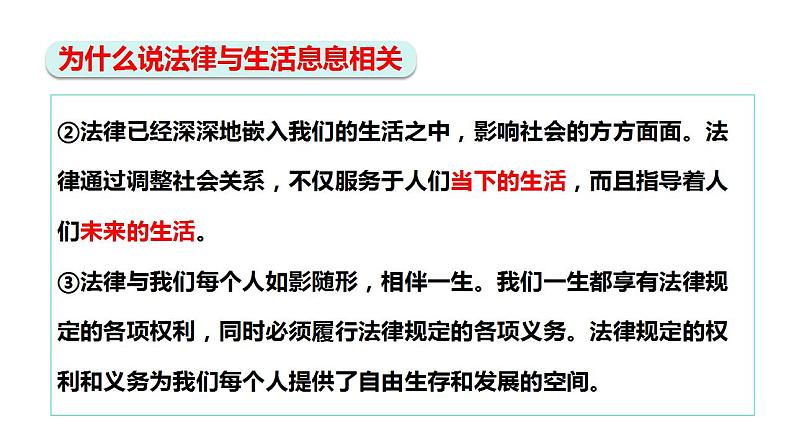 9.1 生活需要法律 课件-2023-2024学年统编版七年级道德与法治下册08