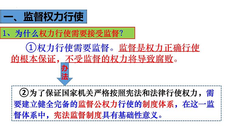 2.2 加强宪法监督 课件-2023-2024学年统编版道德与法治八年级下册(3)第6页