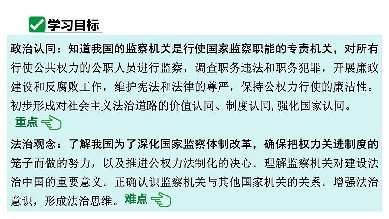 6.4 国家监察机关 课件-2023-2024学年统编版道德与法治八年级下册第3页