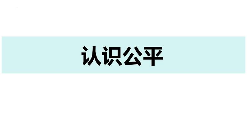 8.1 公平正义的价值 课件- 2023-2024学年统编版道德与法治八年级下册第5页