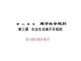 3.1+维护秩序+课件-2023-2024学年统编版道德与法治八年级上册 (1)