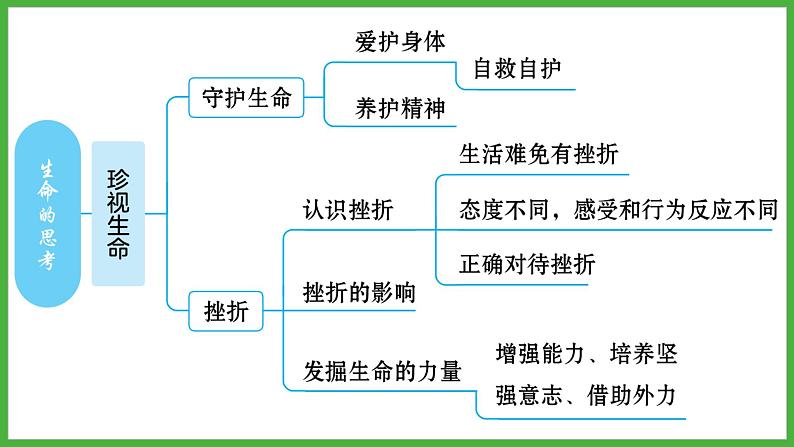 第四单元+生命的思考+复习课件-2023-2024学年统编版道德与法治七年级上册05