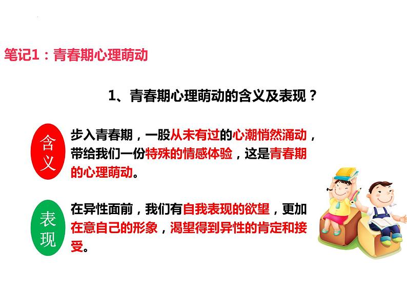 2.2 青春萌动  课件-2023-2024学年统编版道德与法治七年级下册07