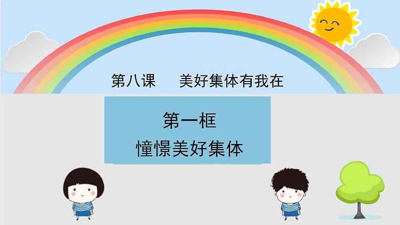 8.1 憧憬美好集体 课件-2022-2023学年统编版道德与法治七年级下册第1页