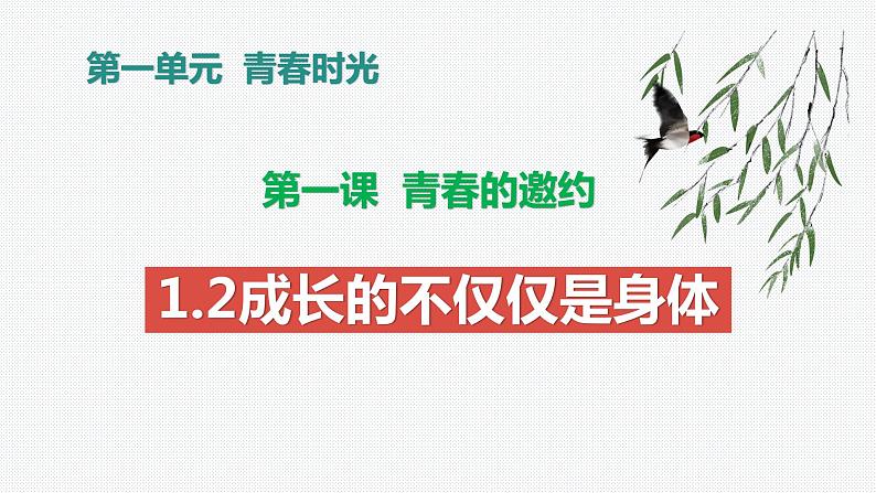 1.2 成长的不仅仅是身体   课件-2023-2024学年统编版道德与法治七年级下册 (3)第2页