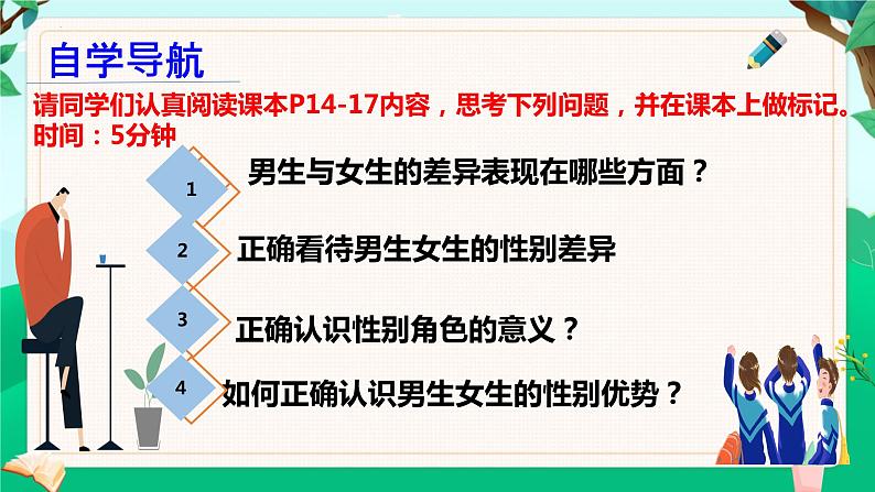 2.1男生女生  课件-2023-2024学年统编版道德与法治七年级下册第4页