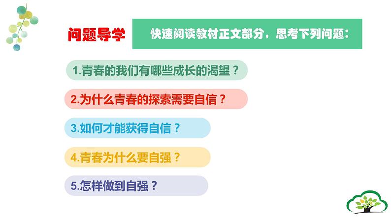 3.1  青春飞扬  课件-2023-2024学年统编版道德与法治七年级下册03