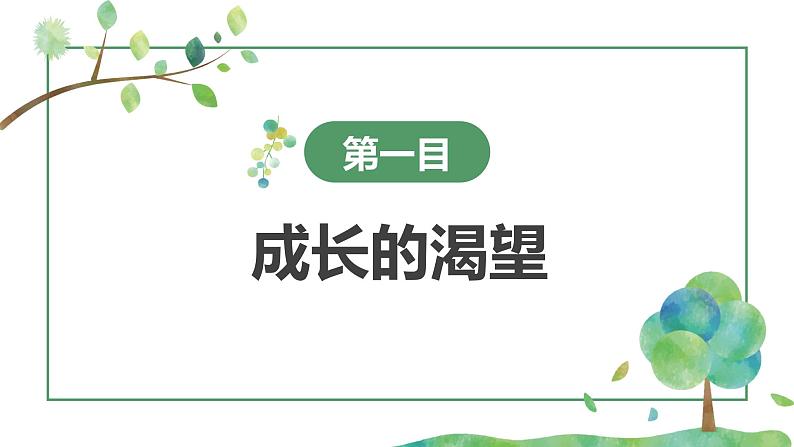 3.1  青春飞扬  课件-2023-2024学年统编版道德与法治七年级下册04