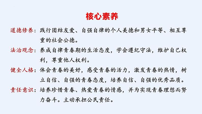 3.1 青春飞扬 课件- 2023-2024学年统编版道德与法治七年级下册第2页