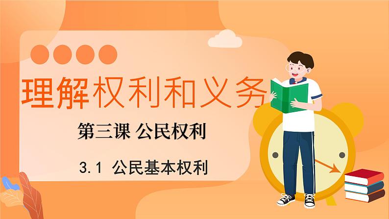 3.1 公民基本权利   课件-2023-2024学年统编版道德与法治八年级下册01