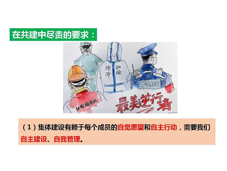 8.2我与集体共成长课件-2023-2024学年统编版道德与法治七年级下册第6页