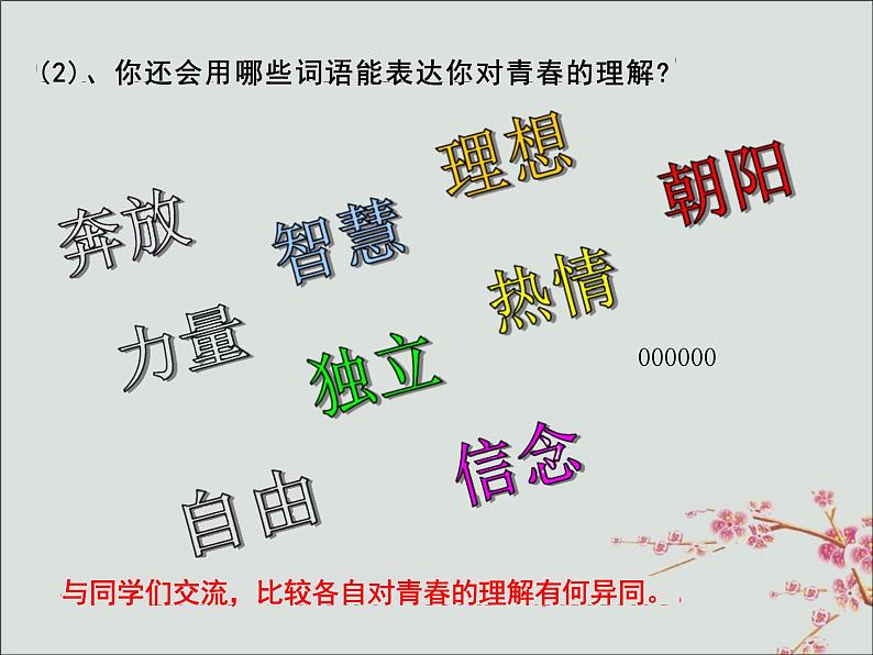 3.1+青春飞扬+课件+2023-2024学年统编版道德与法治七年级下册 (1)第3页