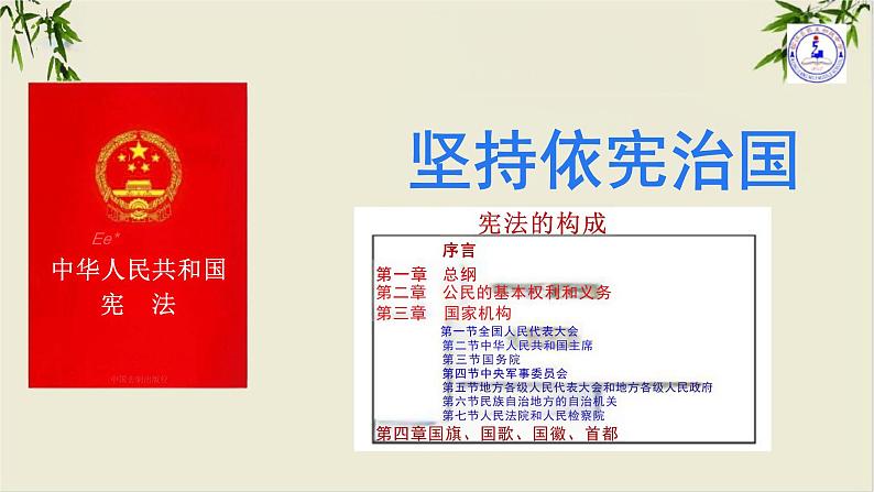 2.1+坚持依宪治国++课件-2023-2024学年统编版道德与法治八年级下册第1页